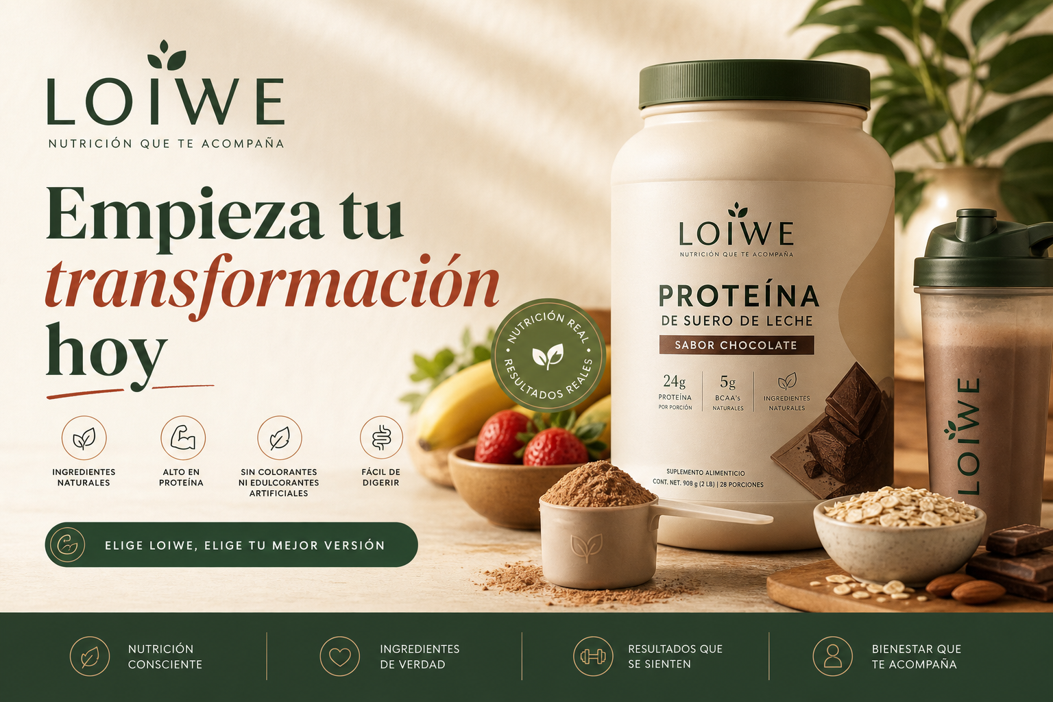 Empieza tu transformación hoy con Loiwe