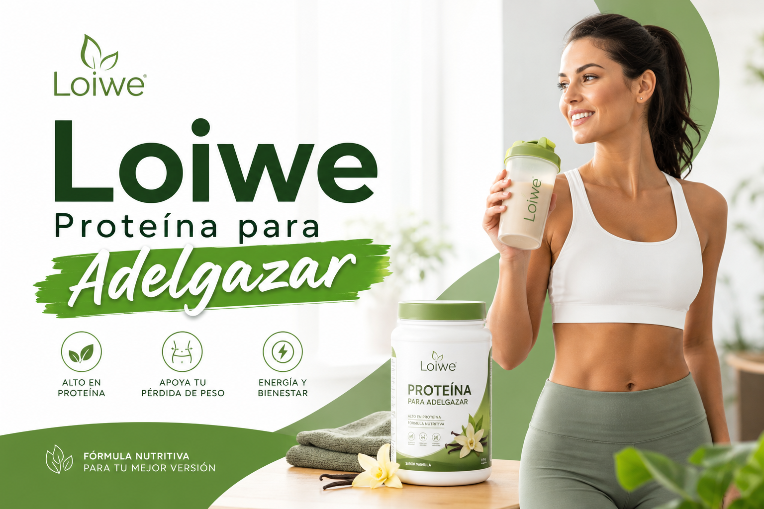 Loiwe Proteína para Adelgazar